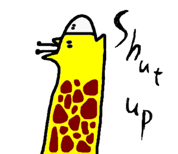 Zoo sticker.(English ver.) sticker #3508844