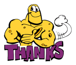 The Incredible Cheeseman, the superhero sticker #3509062