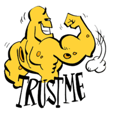 The Incredible Cheeseman, the superhero sticker #3509063