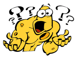 The Incredible Cheeseman, the superhero sticker #3509066