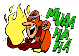 The Incredible Cheeseman, the superhero sticker #3509077