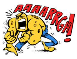 The Incredible Cheeseman, the superhero sticker #3509085