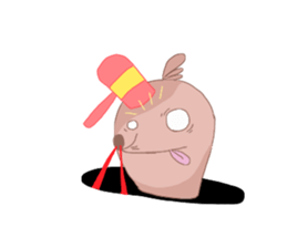 crazy mole!? sticker #3509141