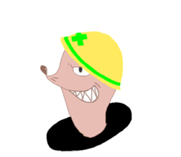 crazy mole!? sticker #3509145