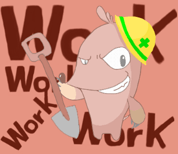 crazy mole!? sticker #3509154