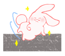 Funny rabbit Usa Muraki sticker #3509378