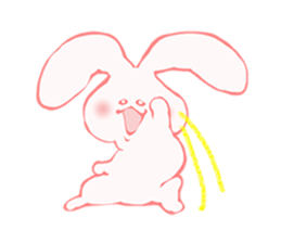 Funny rabbit Usa Muraki sticker #3509379