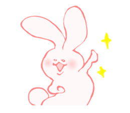 Funny rabbit Usa Muraki sticker #3509380