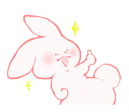 Funny rabbit Usa Muraki sticker #3509381