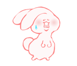 Funny rabbit Usa Muraki sticker #3509388