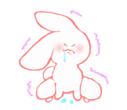 Funny rabbit Usa Muraki sticker #3509389