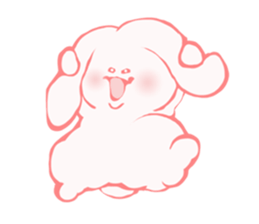 Funny rabbit Usa Muraki sticker #3509391