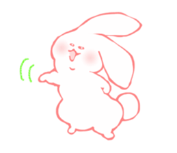 Funny rabbit Usa Muraki sticker #3509392