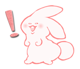 Funny rabbit Usa Muraki sticker #3509396