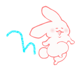 Funny rabbit Usa Muraki sticker #3509398