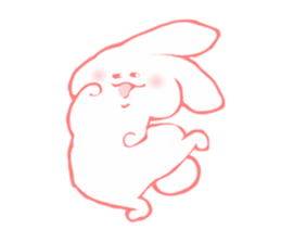 Funny rabbit Usa Muraki sticker #3509399