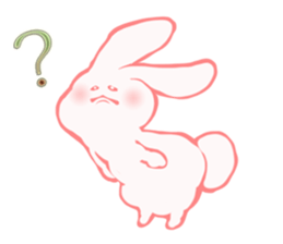 Funny rabbit Usa Muraki sticker #3509402