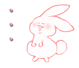 Funny rabbit Usa Muraki sticker #3509403