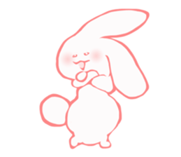 Funny rabbit Usa Muraki sticker #3509408