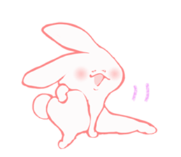 Funny rabbit Usa Muraki sticker #3509409