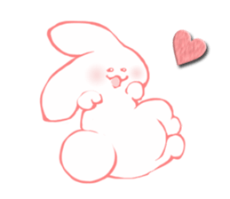 Funny rabbit Usa Muraki sticker #3509411