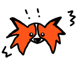 yappari Papillon sticker #3510023