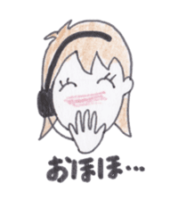 Telephone master Call-chan sticker #3510108
