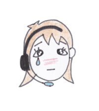 Telephone master Call-chan sticker #3510117