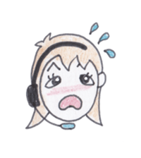 Telephone master Call-chan sticker #3510118