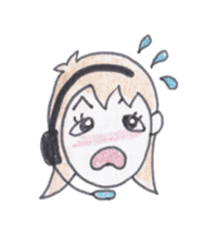 Telephone master Call-chan sticker #3510118