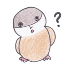 Java sparrow Peoples sticker #3510549