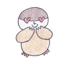 Java sparrow Peoples sticker #3510558