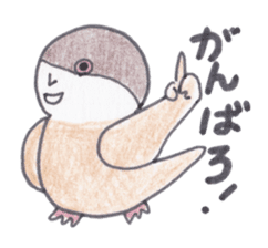 Java sparrow Peoples sticker #3510561