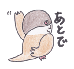 Java sparrow Peoples sticker #3510573