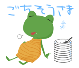 Pretty frogs sticker #3511062