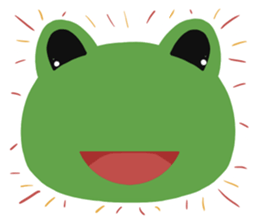 Pretty frogs sticker #3511068