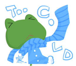 Pretty frogs sticker #3511073