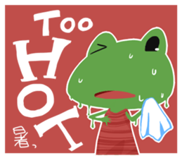 Pretty frogs sticker #3511074