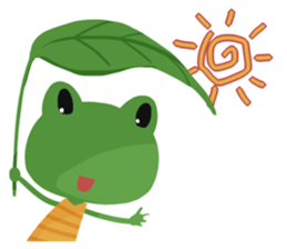 Pretty frogs sticker #3511075