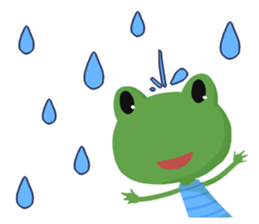Pretty frogs sticker #3511076