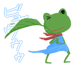 Pretty frogs sticker #3511077