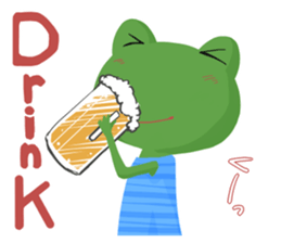 Pretty frogs sticker #3511081
