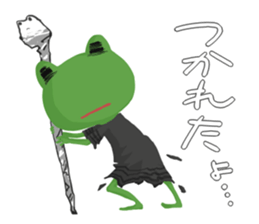 Pretty frogs sticker #3511085