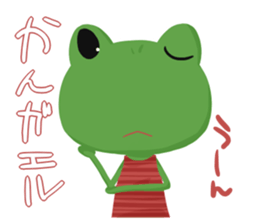 Pretty frogs sticker #3511086