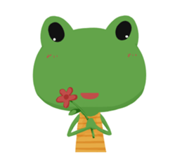 Pretty frogs sticker #3511089