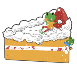 Pretty frogs sticker #3511093
