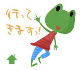 Pretty frogs sticker #3511095