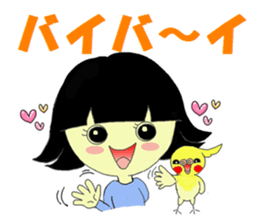 Sticker of apretty  pet sticker #3511588