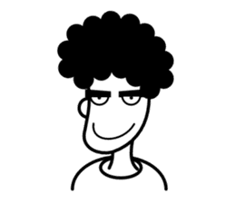 Mr. Kribo sticker #3511781