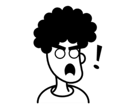 Mr. Kribo sticker #3511782